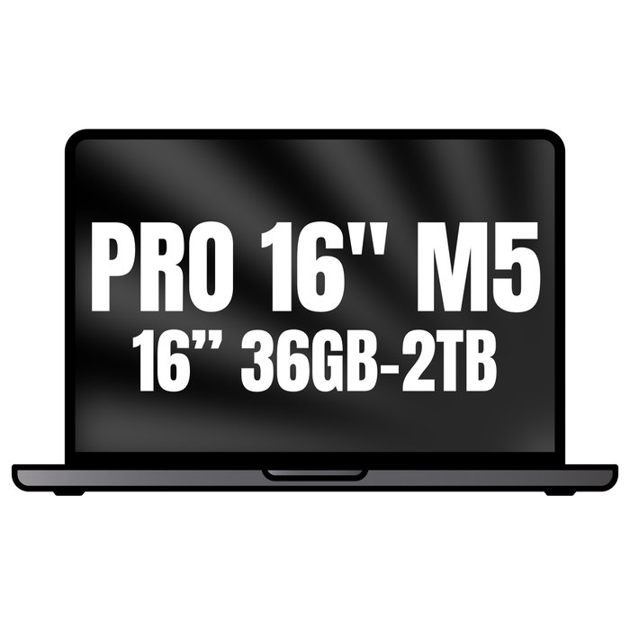 Apple MacBook Pro 16 M5 Max 36GB 2TB SSD Negro Espacial Apple MacBook Pro 16 M5 Max 36GB 2TB SSD Negro Espacial